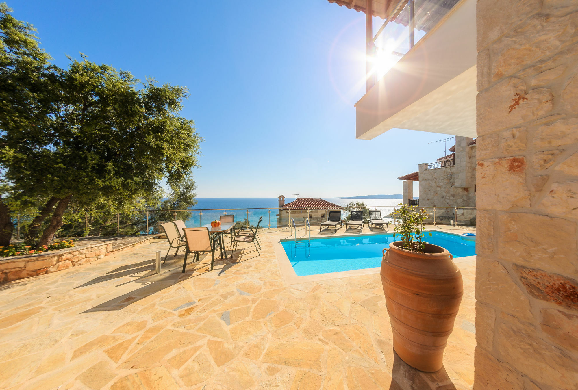 Orient Villas Exclusive Mikro Nisi Kültér fotó